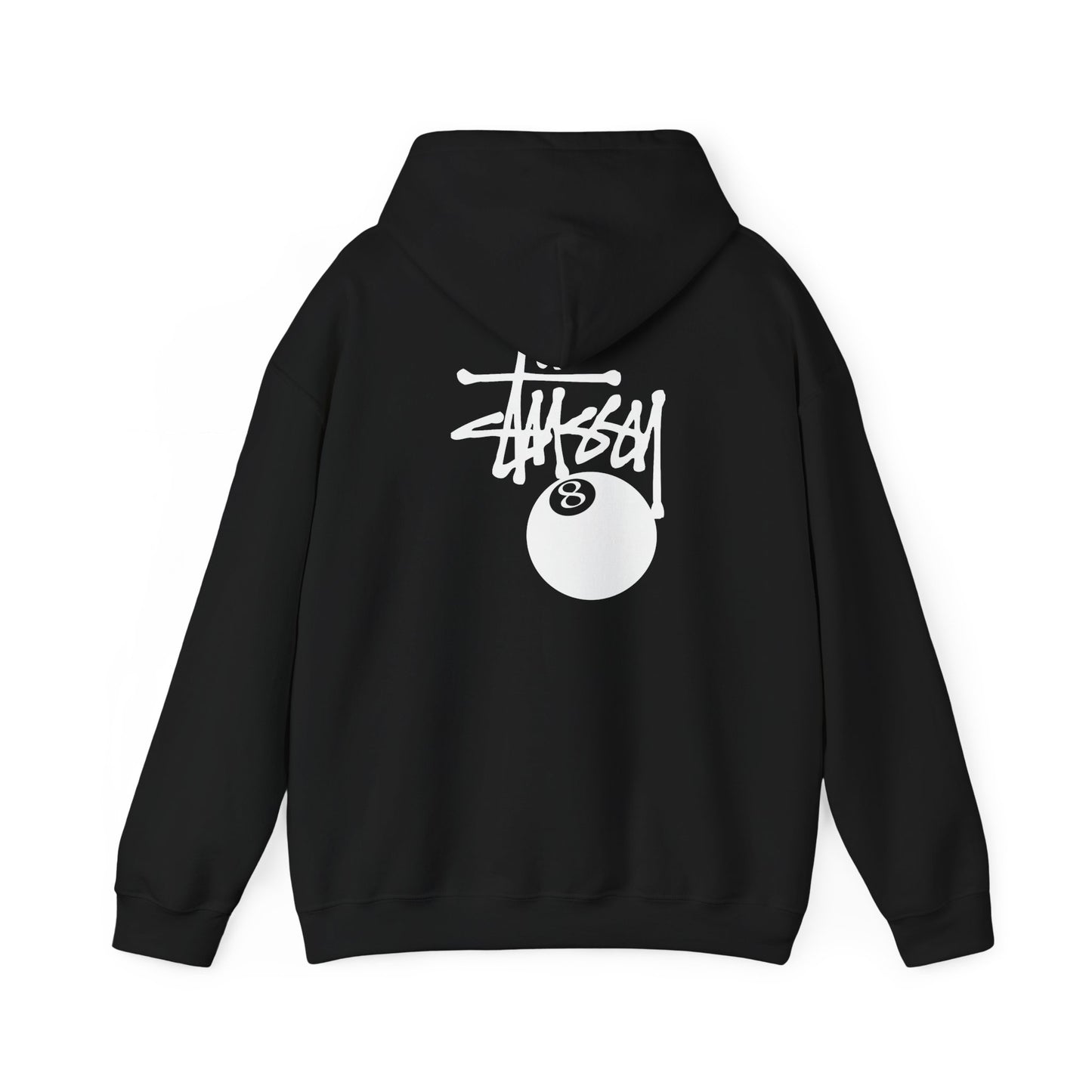 Urban Graffiti Unisex Hoodie - Street Style Sweatshirt with Bold Stussy Design